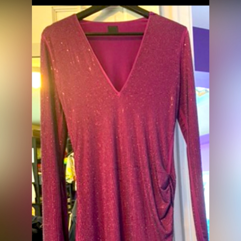 Pinko Rhinestone Dress